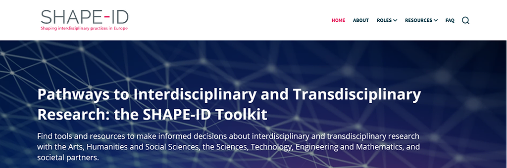 The SHAPE-ID Toolkit for Inter- and Transdisciplinary Research and AHSS Integration